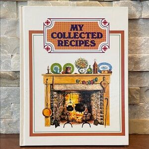 My Collected Recipes Hardcover Scrapbook